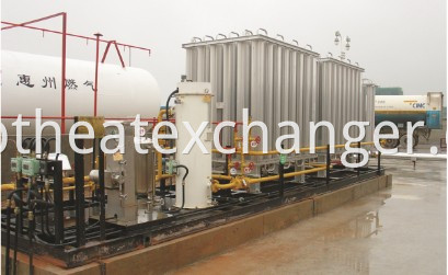 LNG TANKER VAPORIZER SKID FOR EMERGENCY APPLICATION